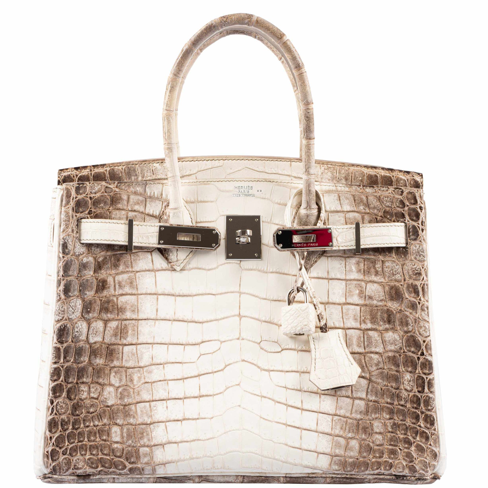 Hermès Birkin 30 Matte Himalaya Niloticus Crocodile Palladium Hardware