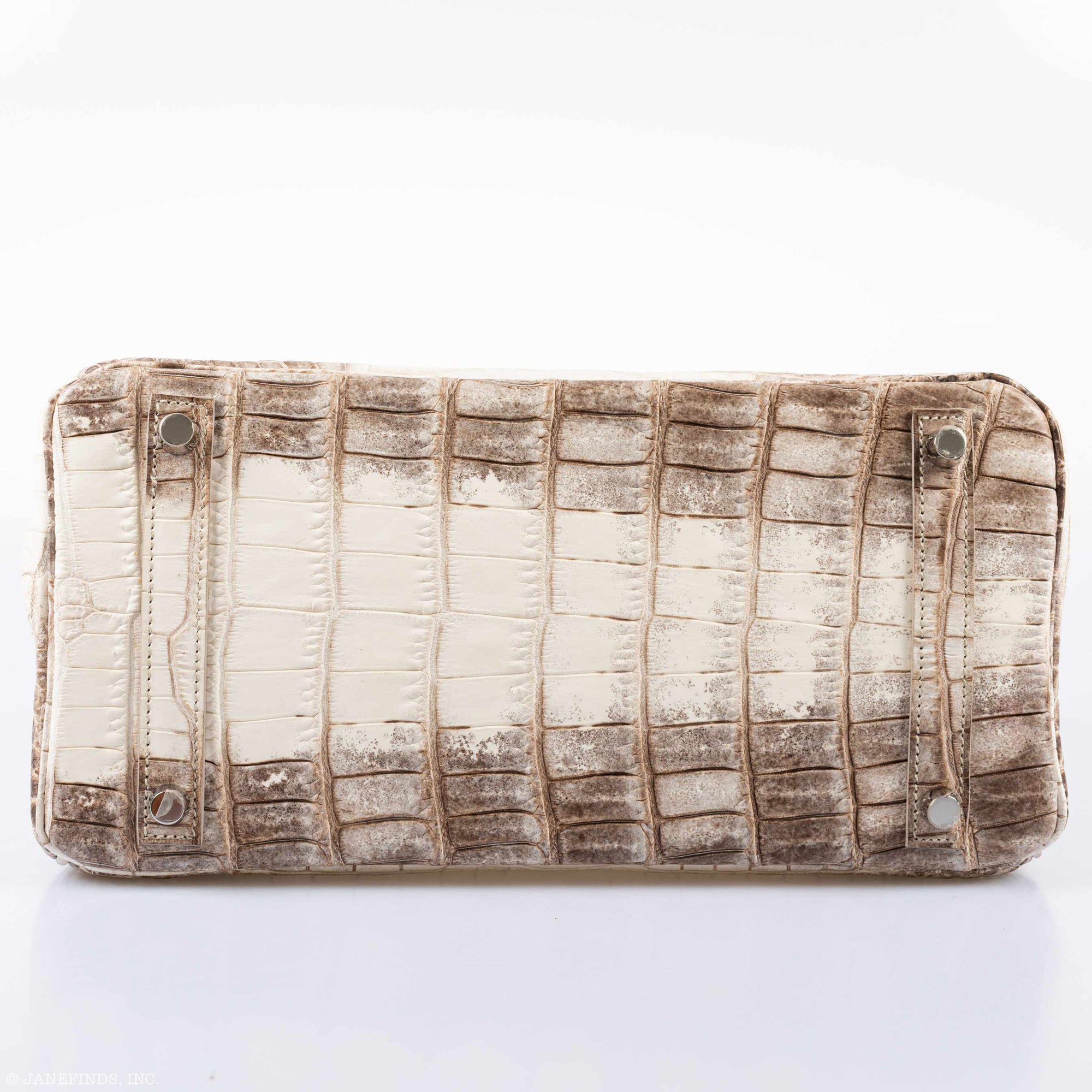 Hermès Birkin 30 Matte Himalaya Niloticus Crocodile Palladium Hardware