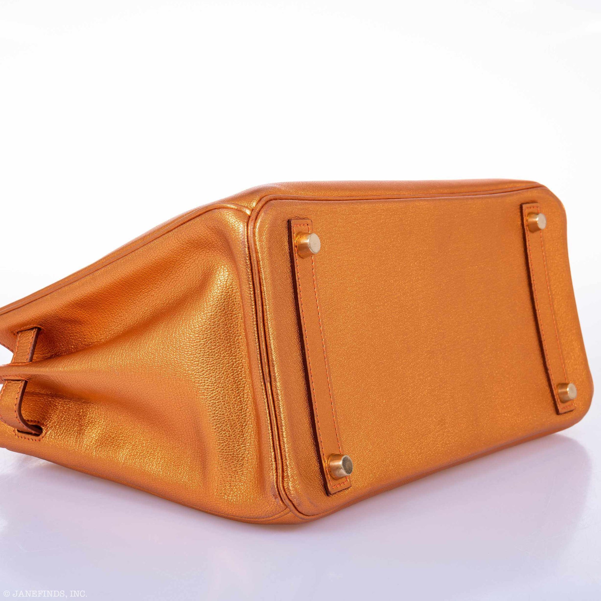 Hermès Birkin 30 Metallic Bronze Chevre Gold Hardware