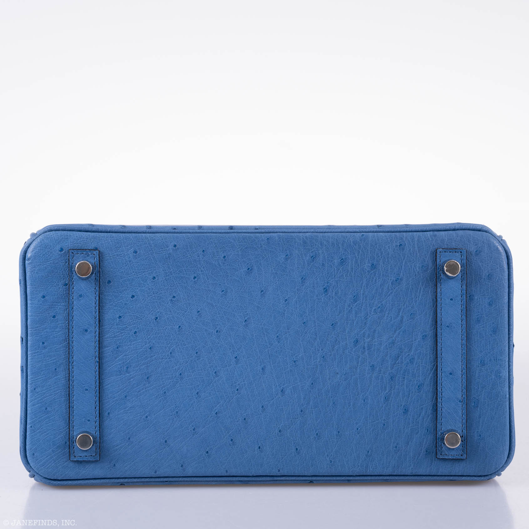 Hermès Birkin 30 Mykonos Ostrich Palladium Hardware