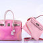 Hermès Birkin 30 “Pink Pulsar” Rose Drageé Star Swift Palladium Hardware * JaneFinds Custom Shop
