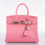 Hermès Birkin 30 Rose Confetti Epsom Palladium Hardware