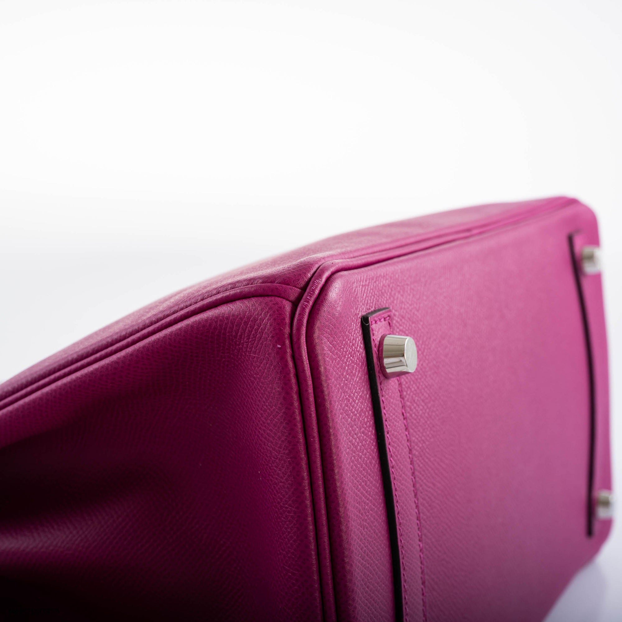 Hermès Birkin 30 Rose Pourpre Epsom with Palladium Hardware