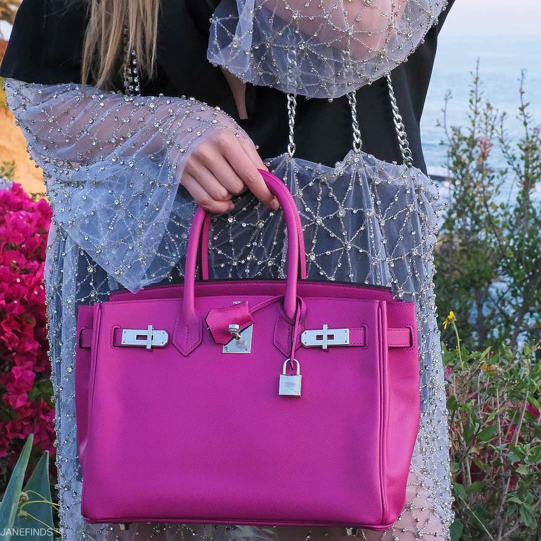 Hermès Birkin 30 Rose Pourpre Epsom with Palladium Hardware