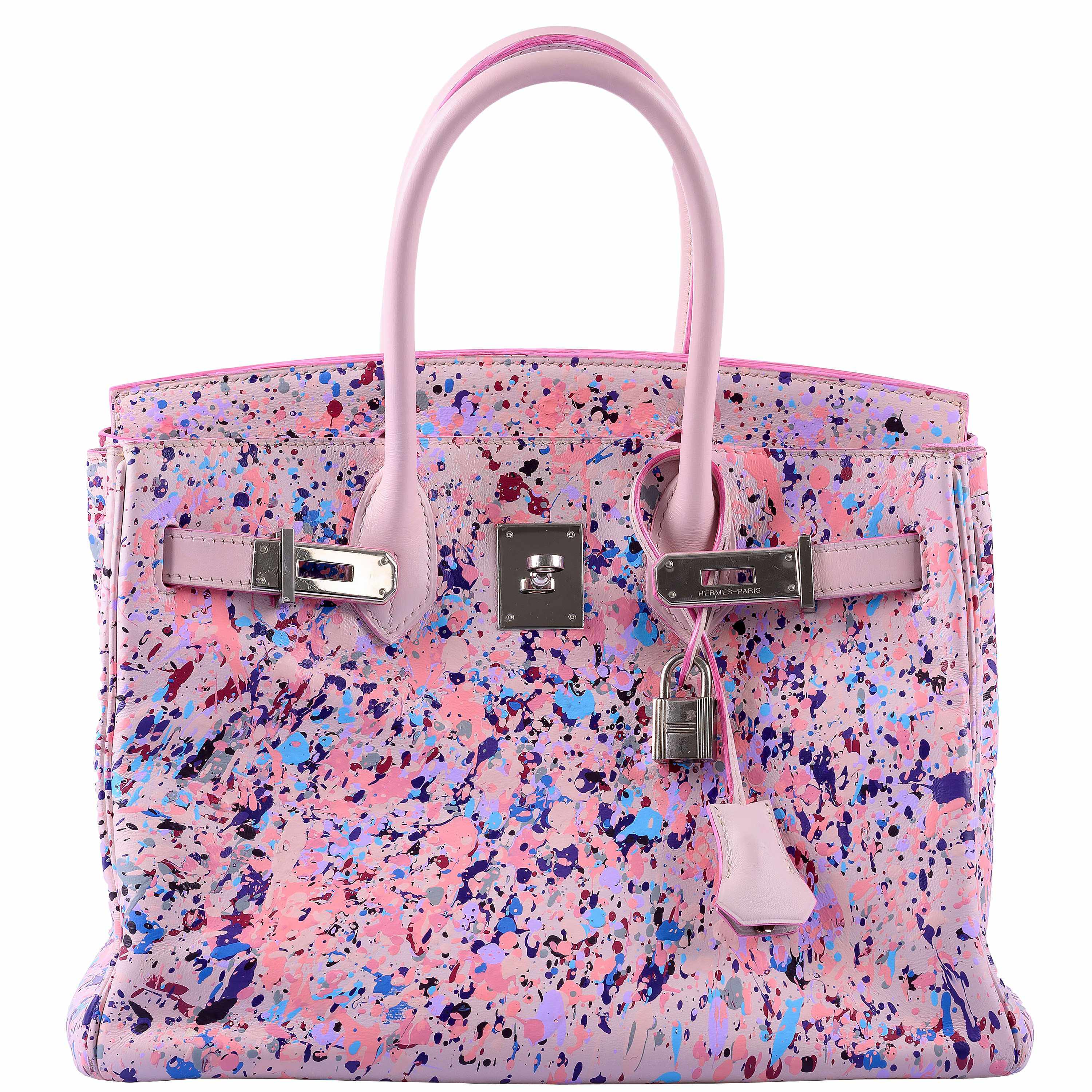 Hermès Birkin 30 "Rosé Spray" Rose Dragée Swift Palladium Hardware * JaneFinds Custom Shop