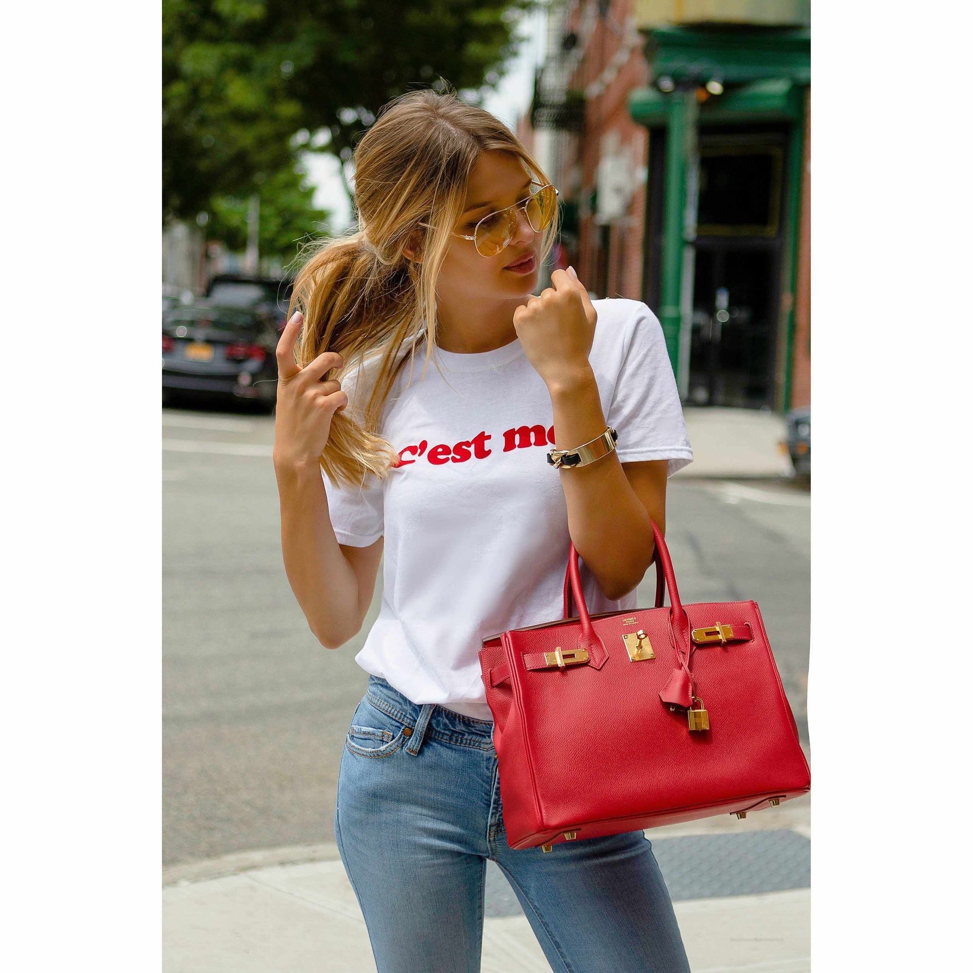 Hermès Birkin 30 Rouge Casaque Epsom Gold Hardware