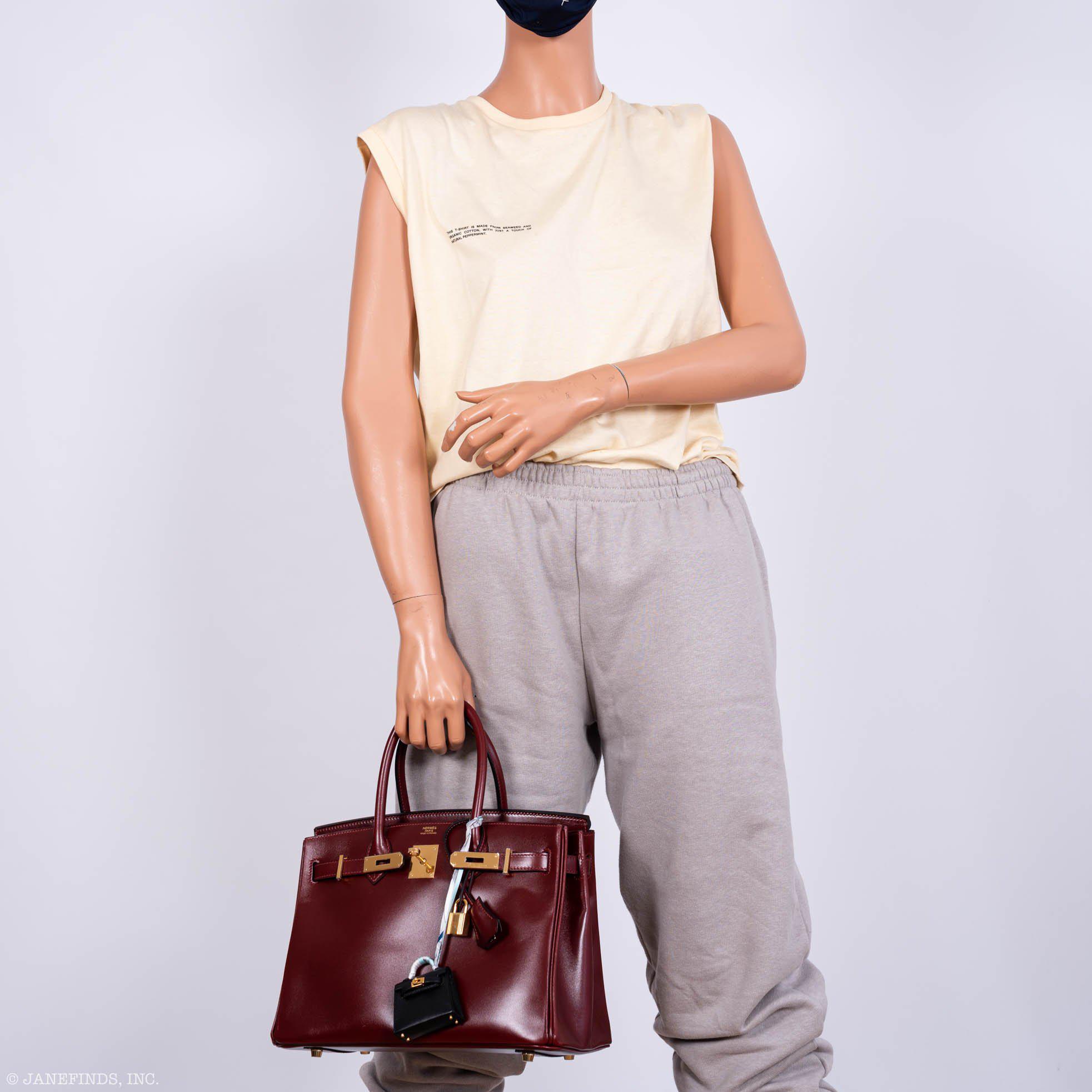 Hermès Birkin 30 Rouge H Calf Box Leather Gold Hardware