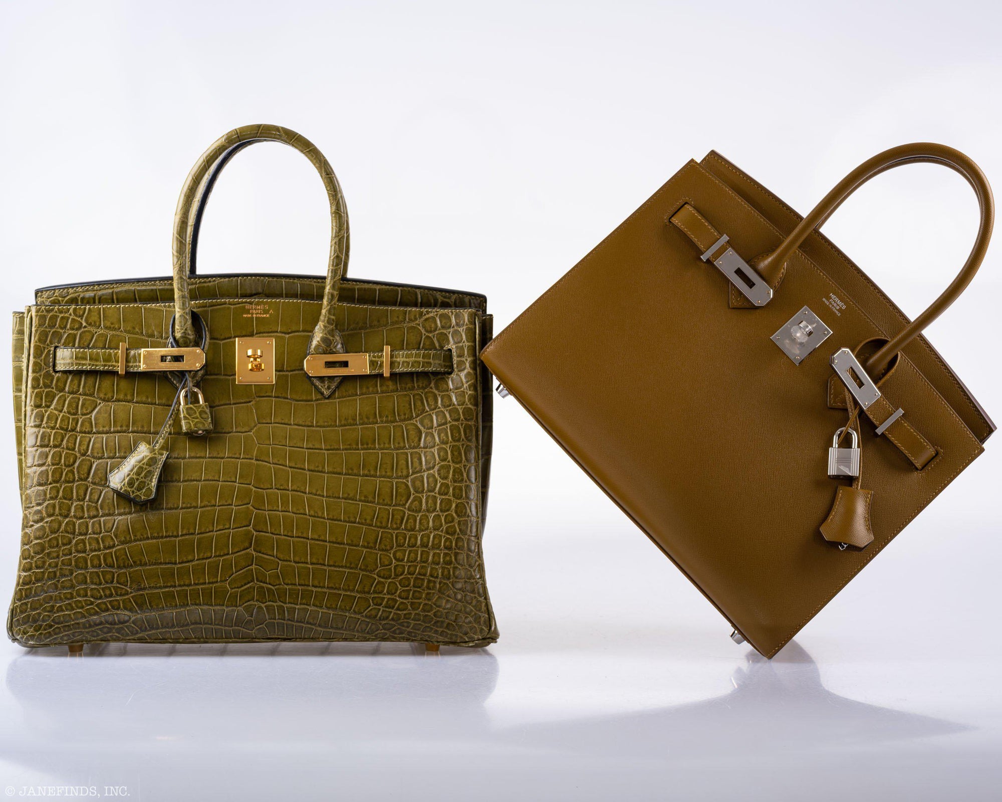 Hermès Birkin 30 Sellier Bronze Doré Madame Palladium Hardware