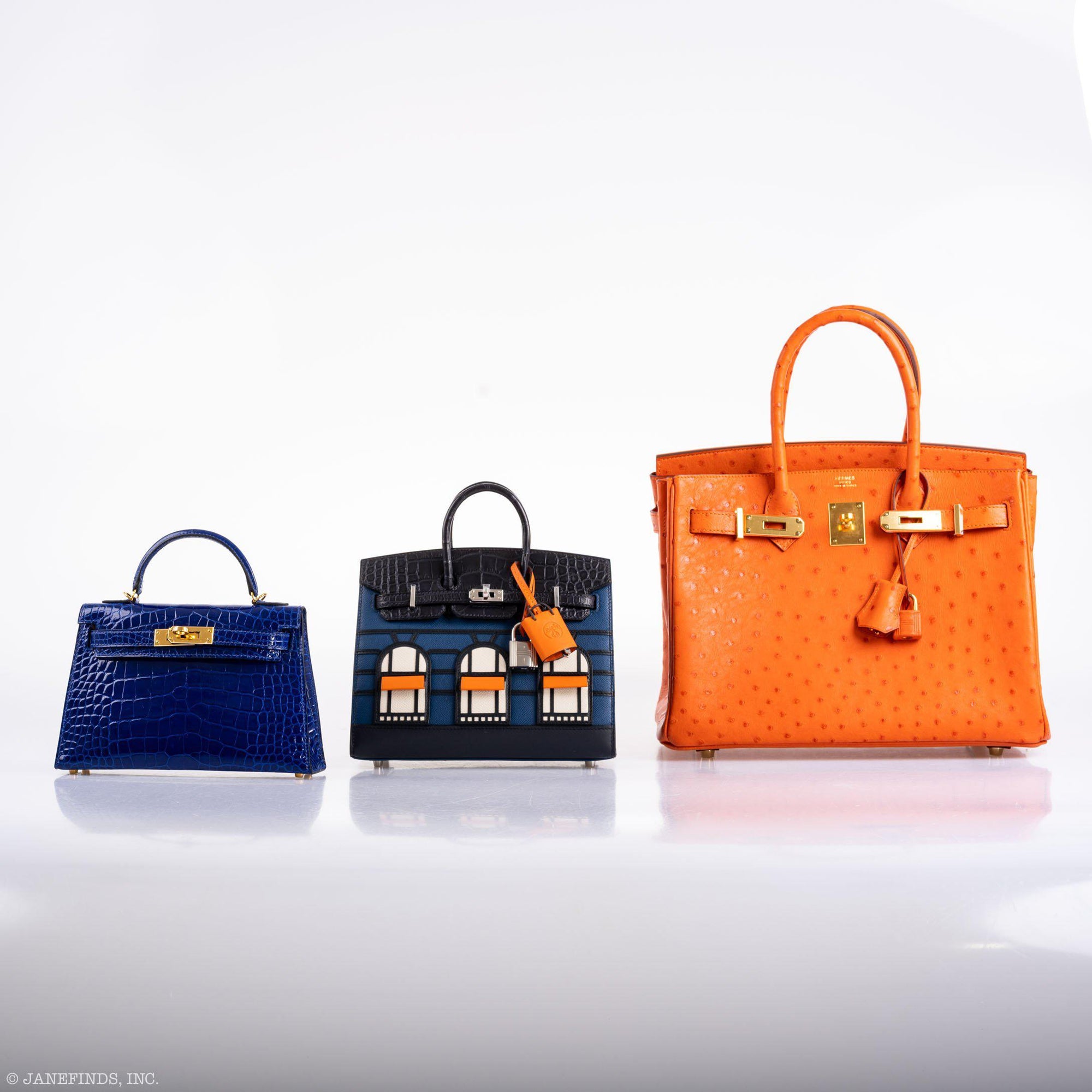 Hermès Birkin 30 Tangerine Ostrich with Gold Hardware