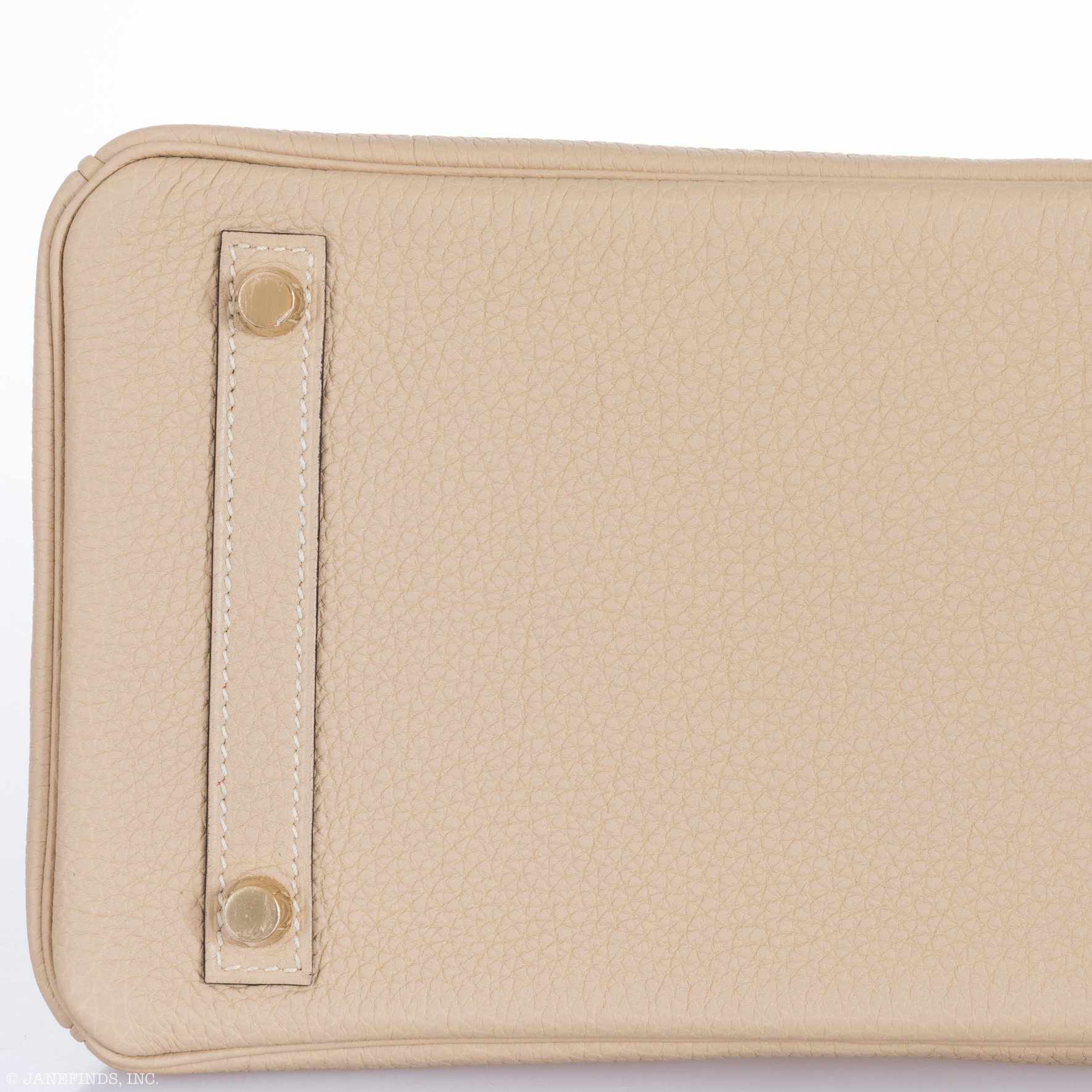 Hermès Birkin 30 Trench Togo Gold Hardware