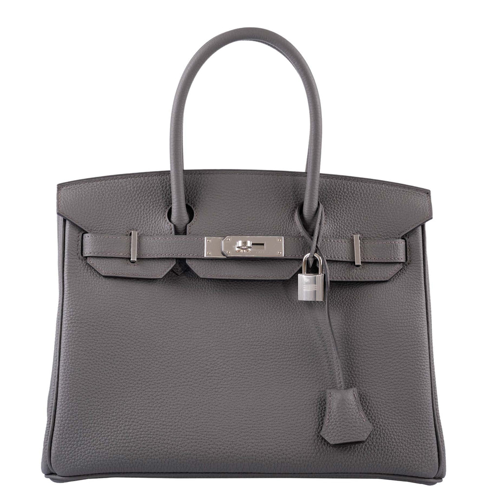 Hermès Birkin 30 Vert Gris Togo with Palladium Hardware
