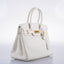 Hermès Birkin 30 White Clemence with Gold Hardware - 2016, X