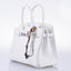 Hermès Birkin 30 White Clemence with Palladium Hardware - 2016, X