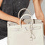 Hermès Birkin 35 Beton Matte Porosus Crocodile Palladium Hardware