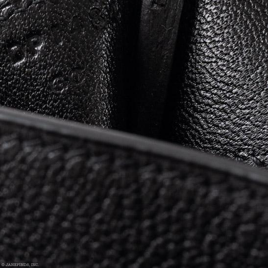 Hermès Birkin 35 Black Chevre De Coromandel with Gold Hardware