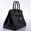 Hermès Birkin 35 Black Togo Gold Hardware - 2012, P