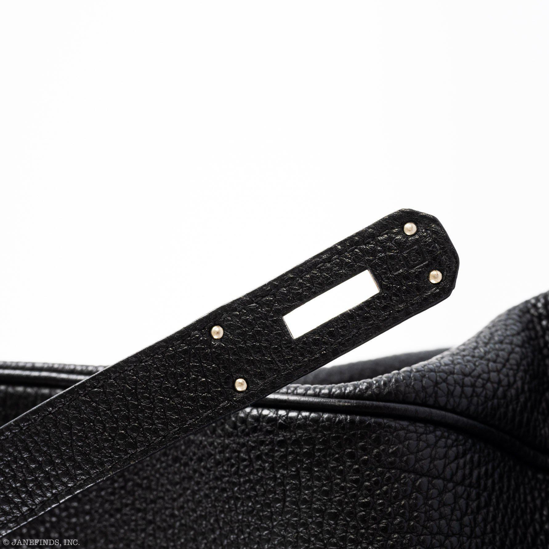 Hermès Birkin 35 Black Togo Palladium Hardware