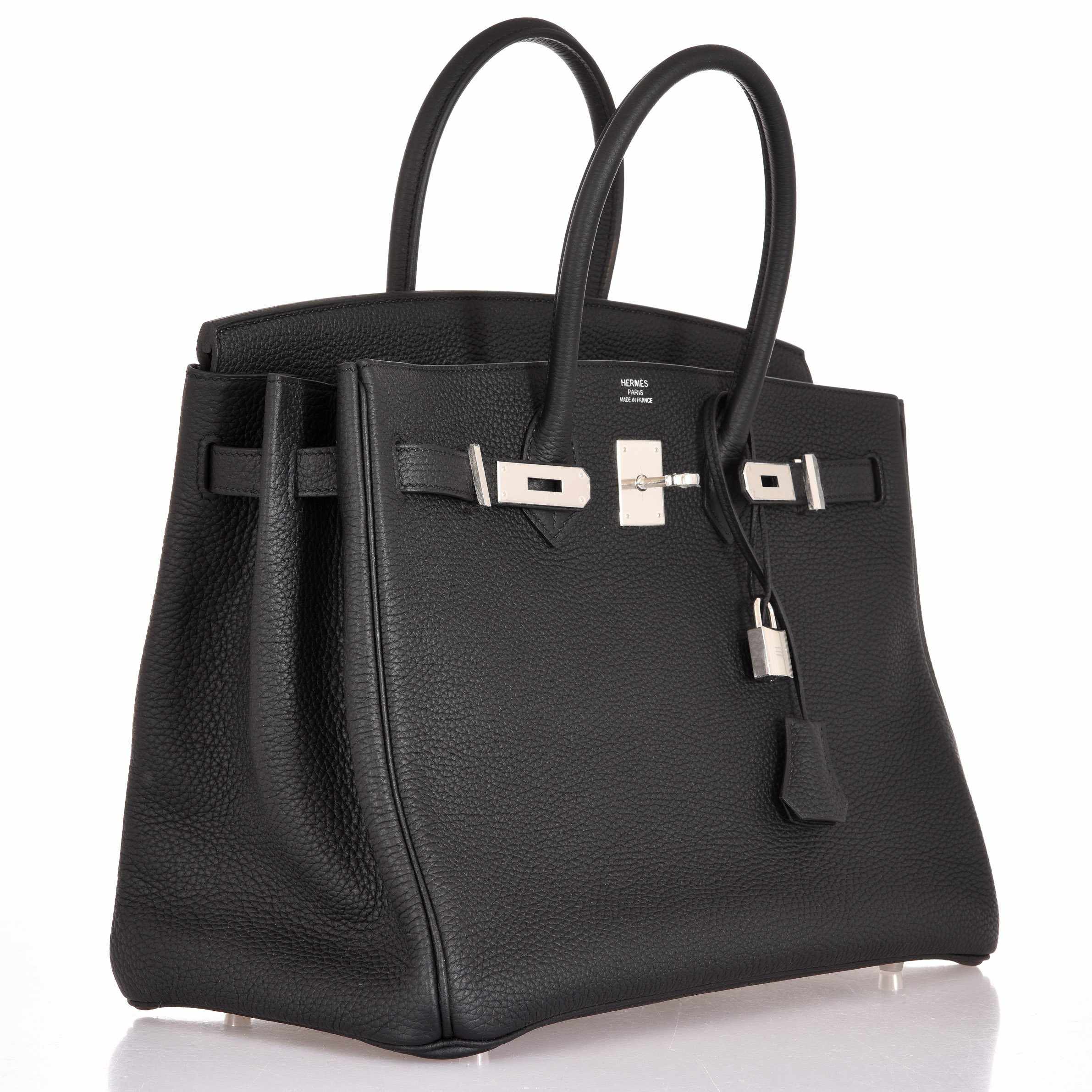 Hermès Birkin 35 Black Togo Palladium Hardware