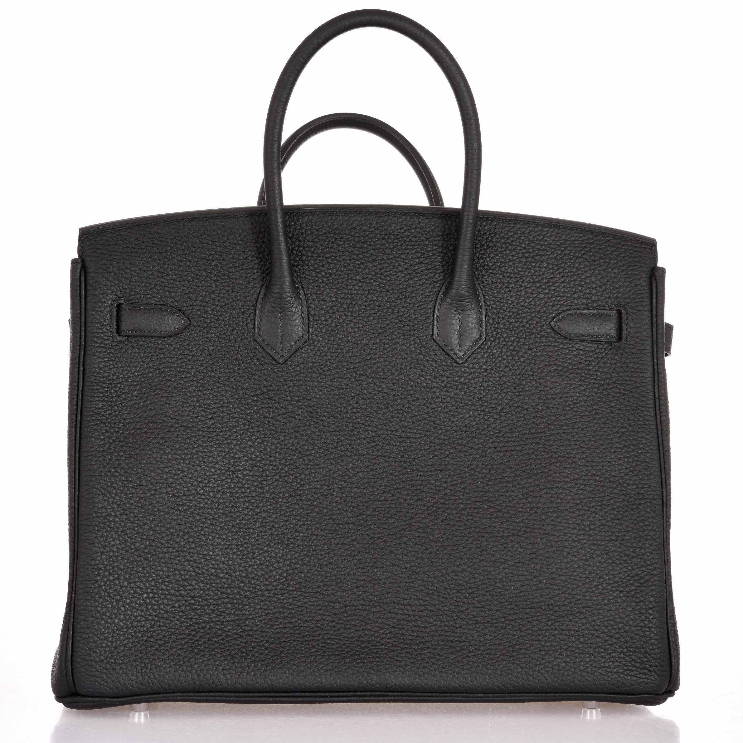 Hermès Birkin 35 Black Togo Palladium Hardware