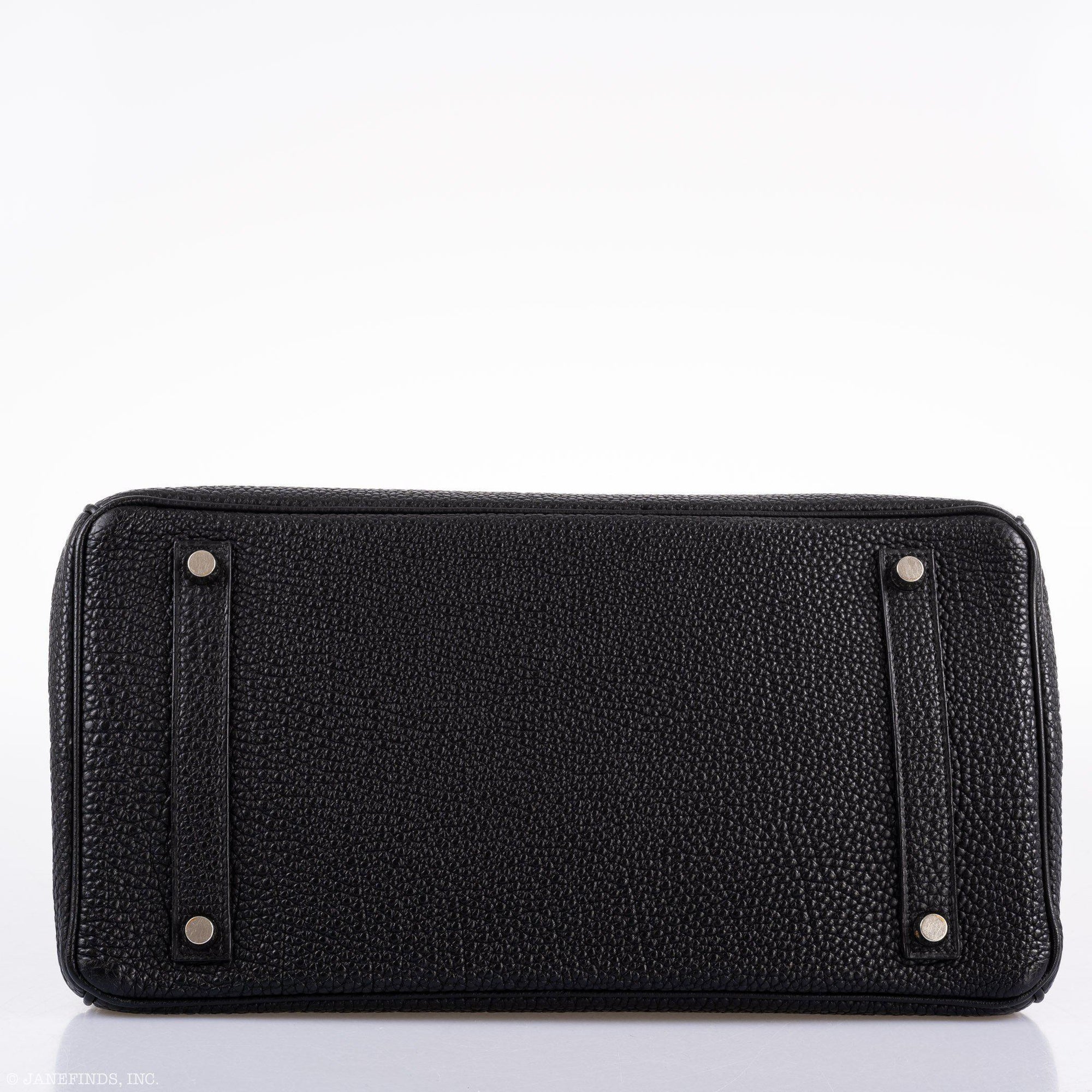Hermès Birkin 35 Black Togo Palladium Hardware