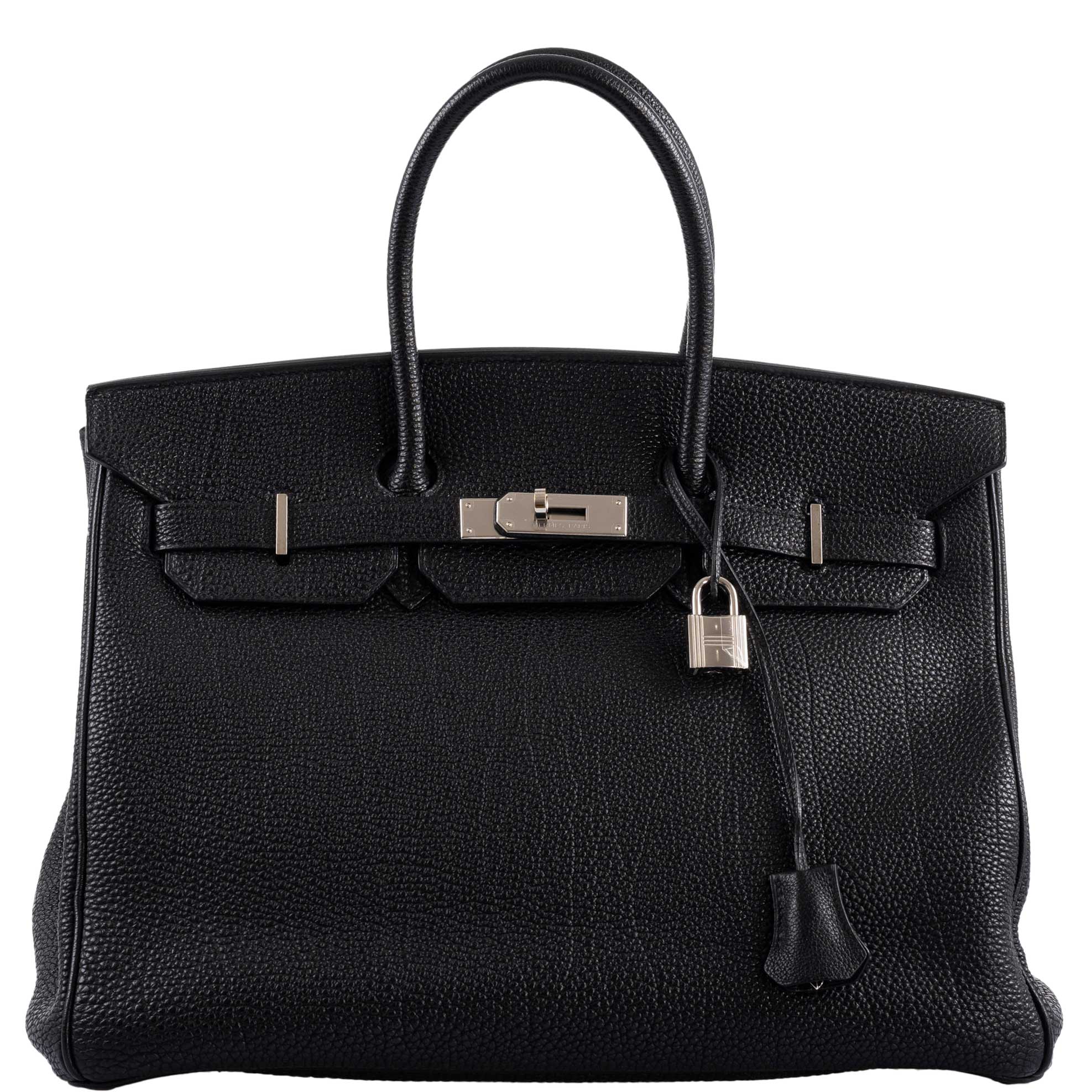 Hermès Birkin 35 Black Togo Palladium Hardware | JANEFINDS