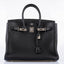 Hermès Birkin 35 Black Togo leather Palladium Hardware - 2010, N Square