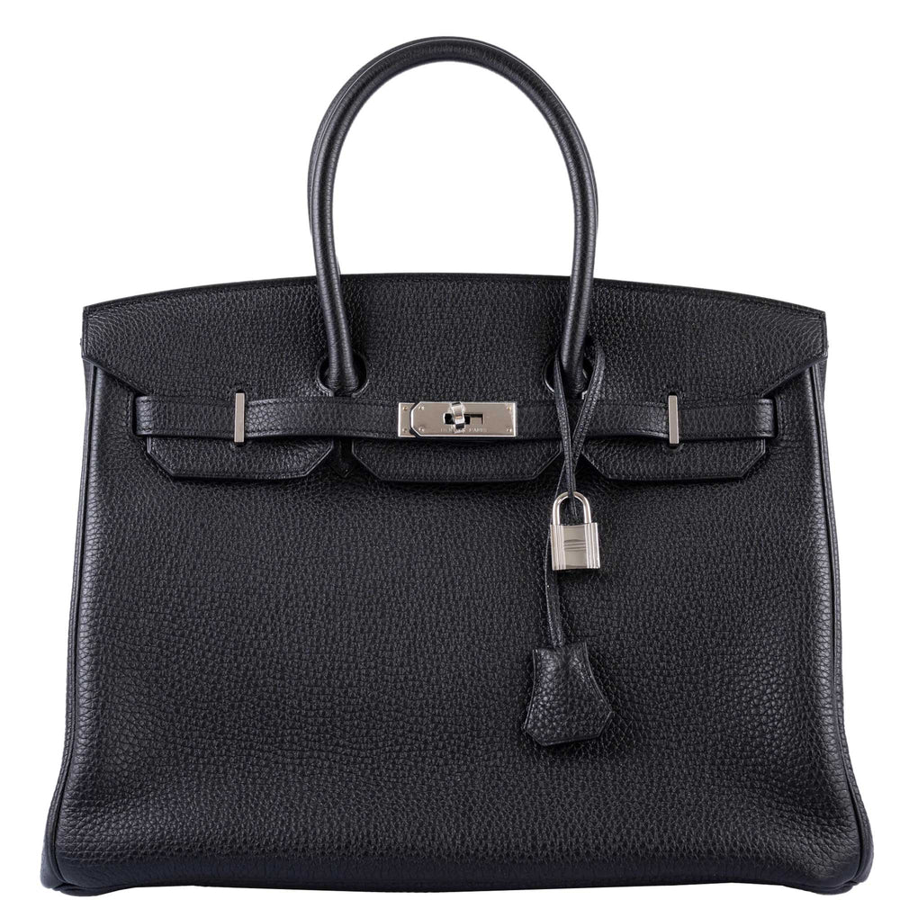 Hermès Birkin 35 Black Togo leather Palladium Hardware
