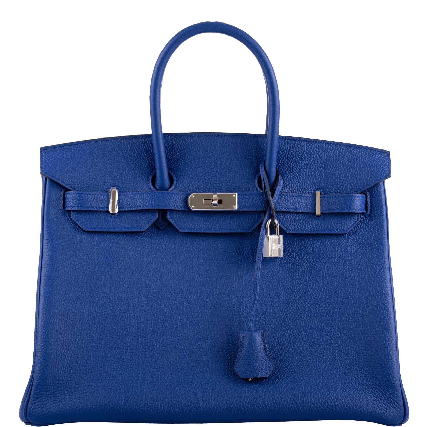 Hermès Birkin 35 Blue Electric Togo Palladium Hardware