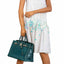 Hermès Birkin 35 Blue Jean Porosus Crocodile Palladium Hardware