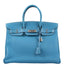 Hermès Birkin 35 Blue Jean Togo Palladium Hardware