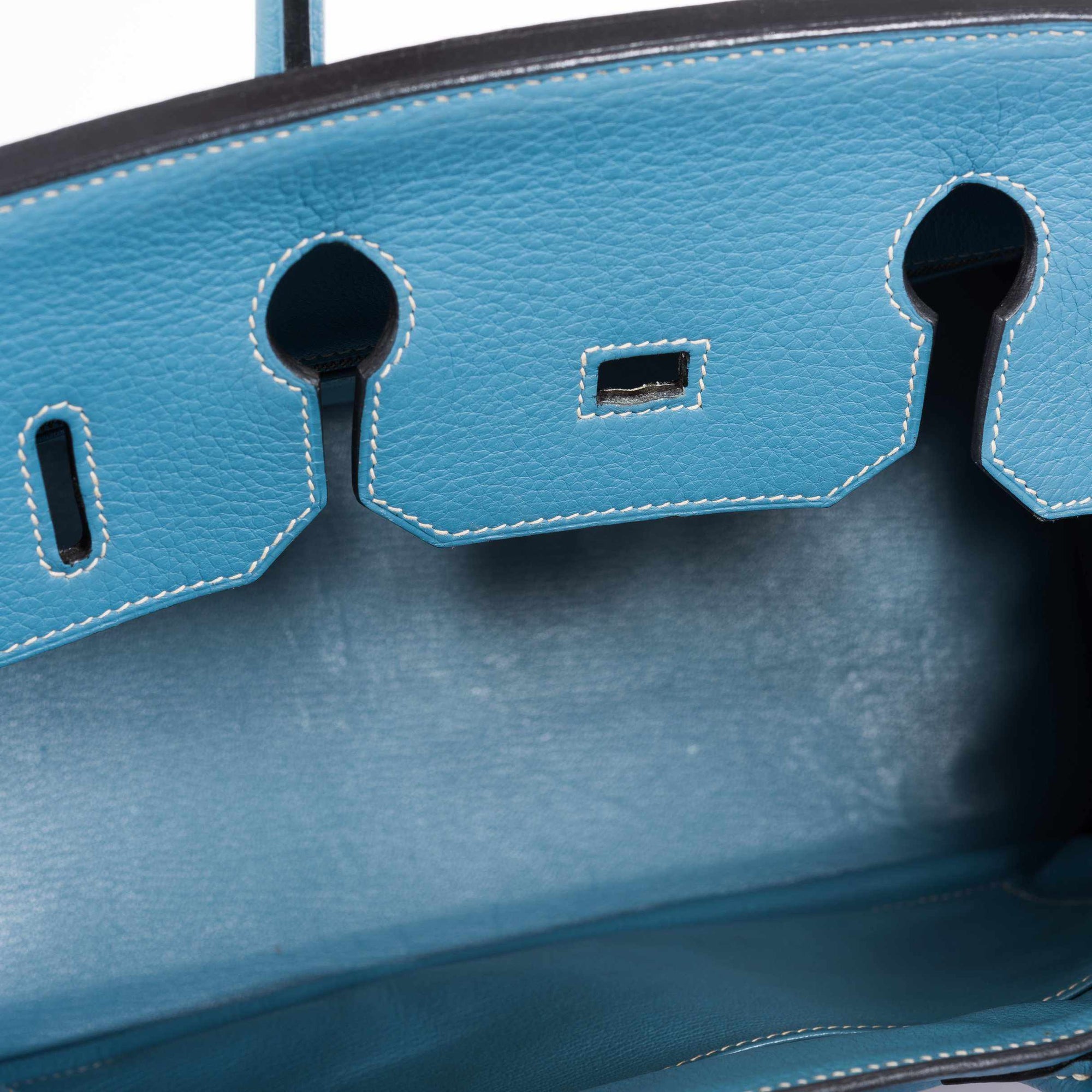 Hermès Birkin 35 Blue Jean Togo with Palladium Hardware