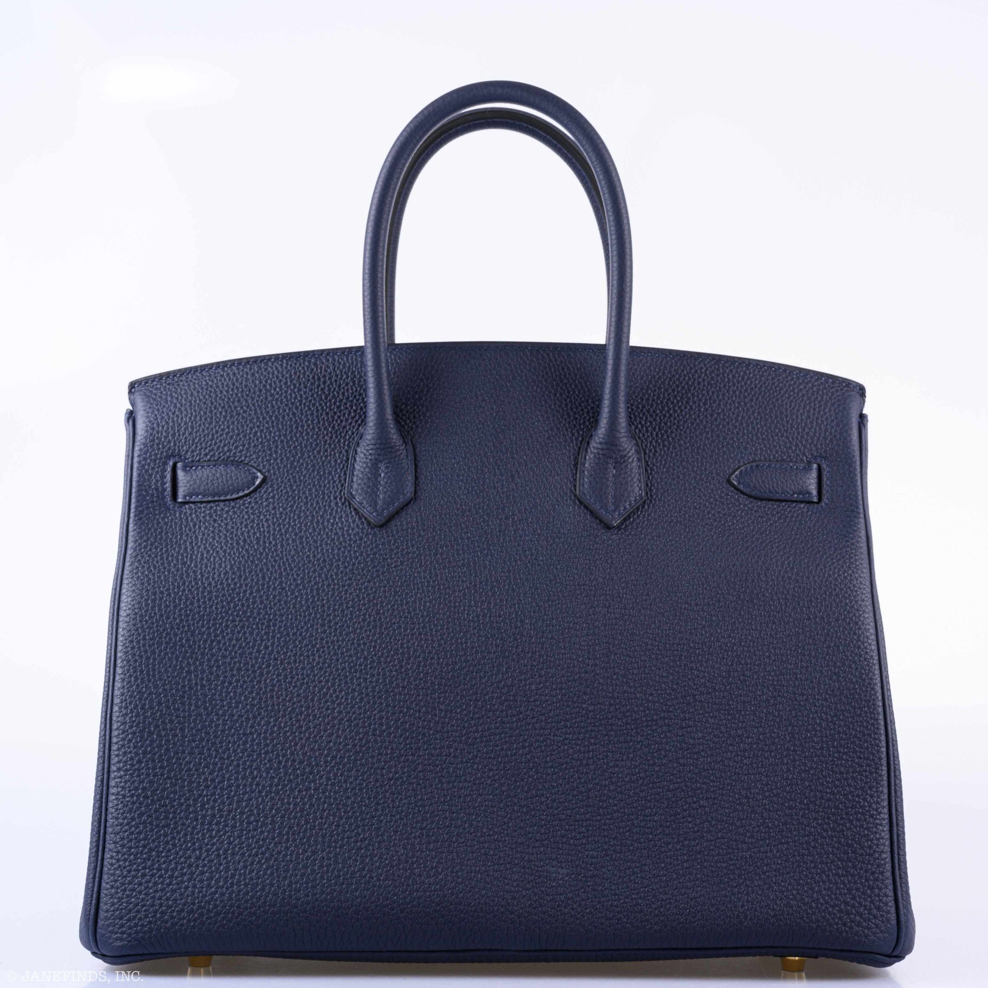 Hermès Birkin 35 Blue Nuit Togo Gold Hardware