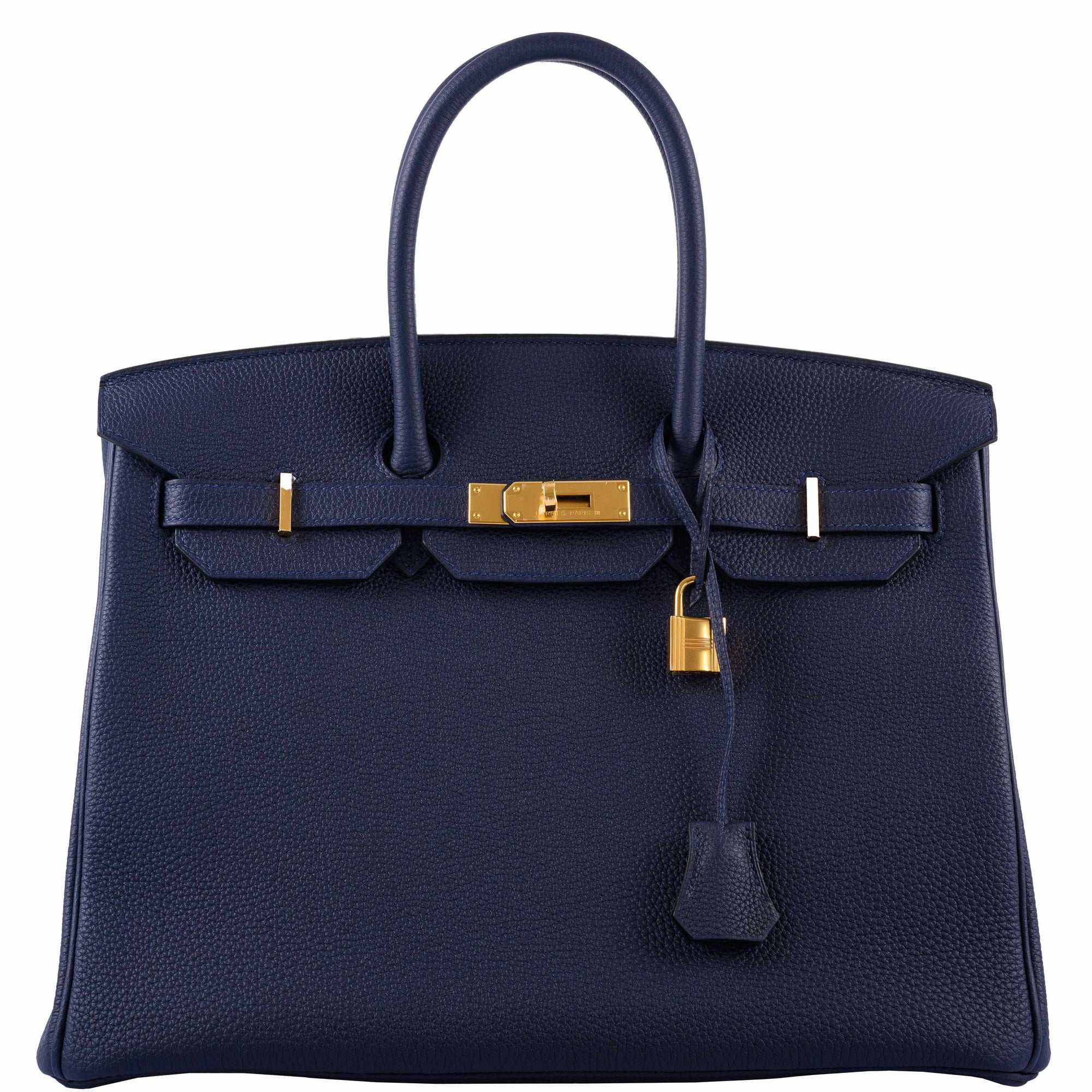 Hermès Birkin 35 Blue Nuit Togo Gold Hardware