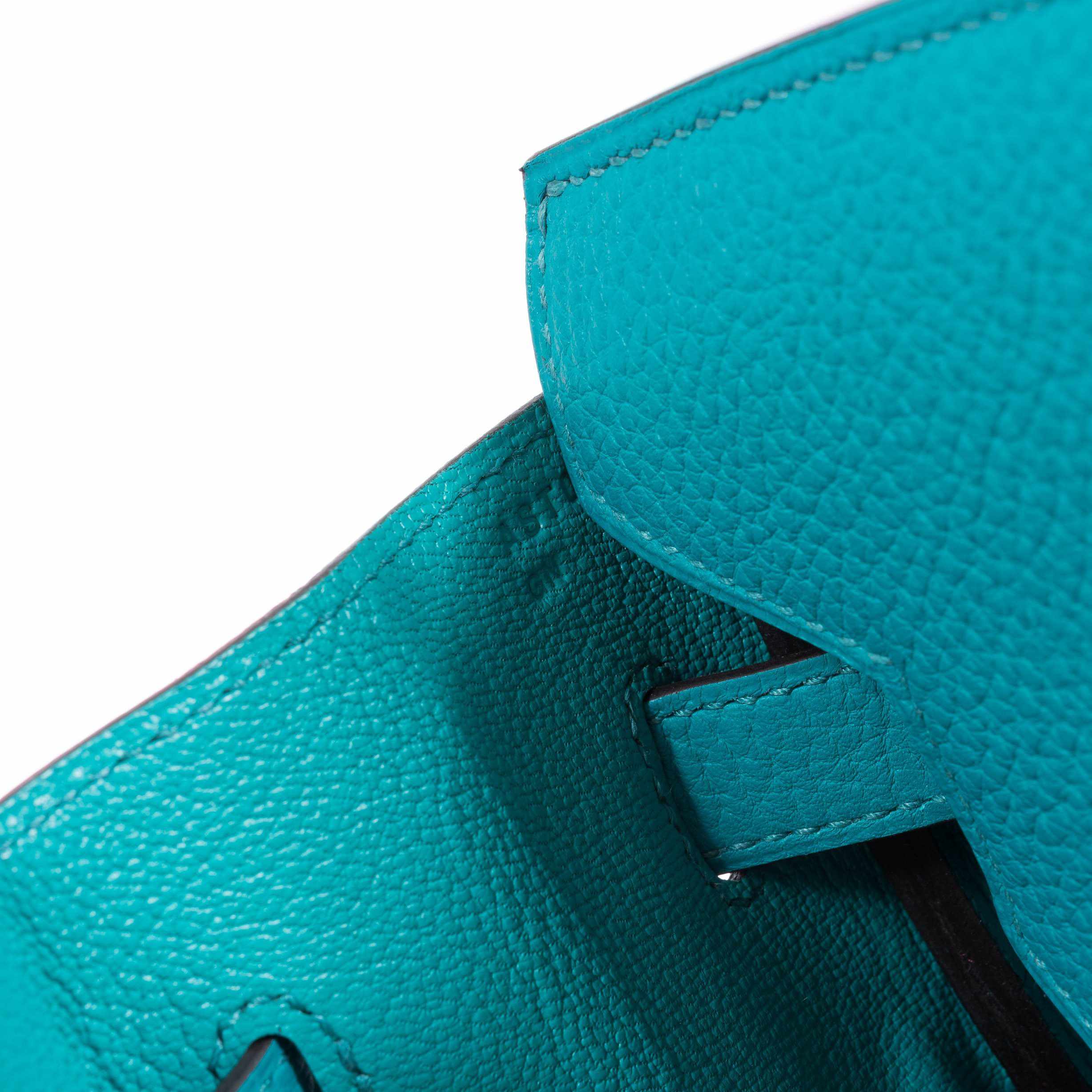 Hermès Birkin 35 Blue Paon Clemence Gold Hardware