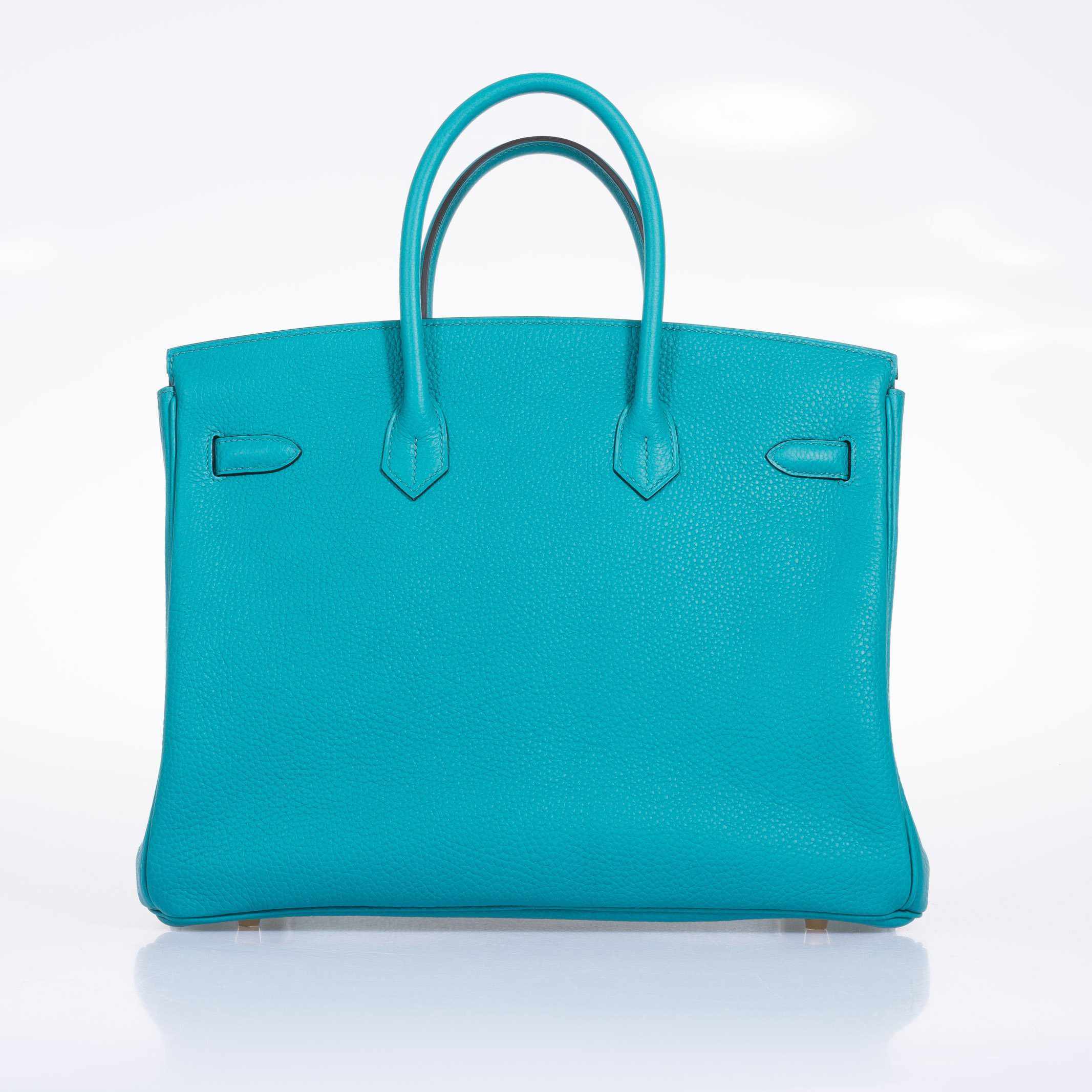 Hermès Birkin 35 Blue Paon Clemence Gold Hardware