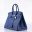 Hermès Birkin 35 Blue Saphire Taurillon Novillo leather Palladium Hardware