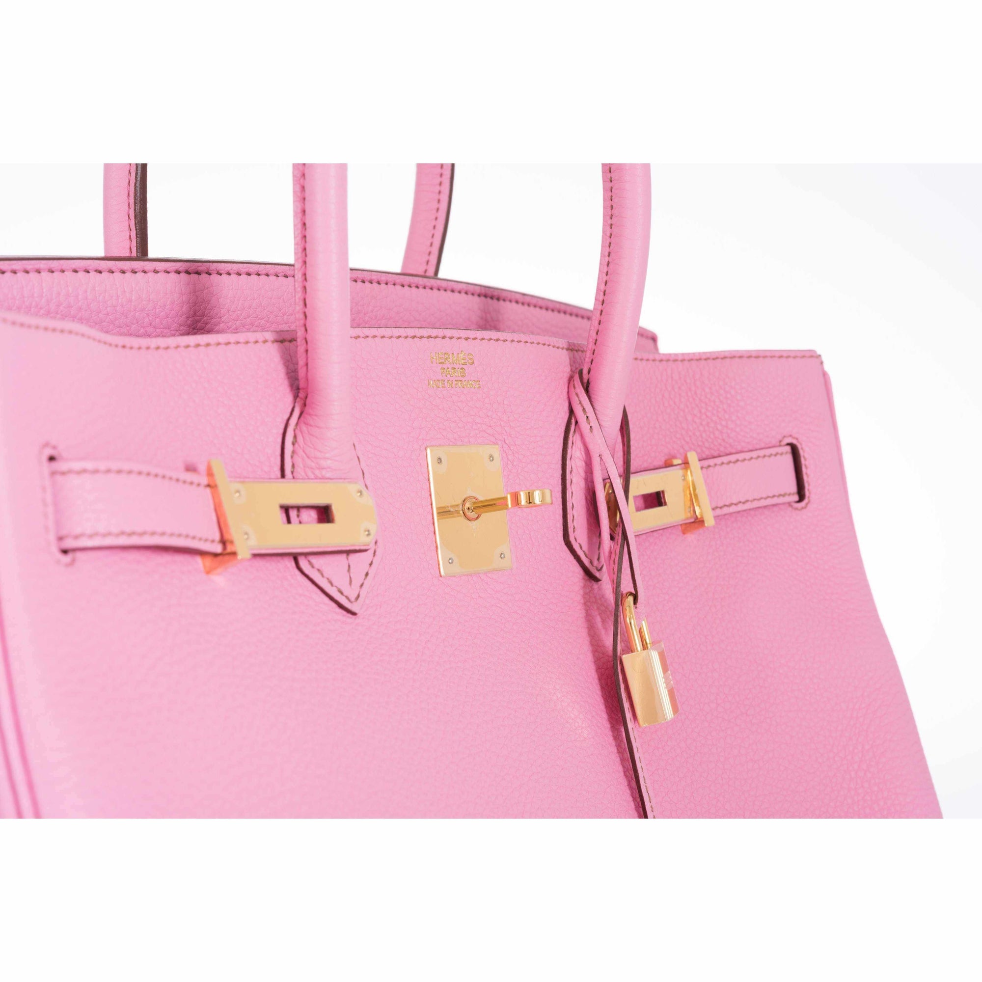 Hermès Birkin 35 Bubblegum 5P Pink Gold Hardware