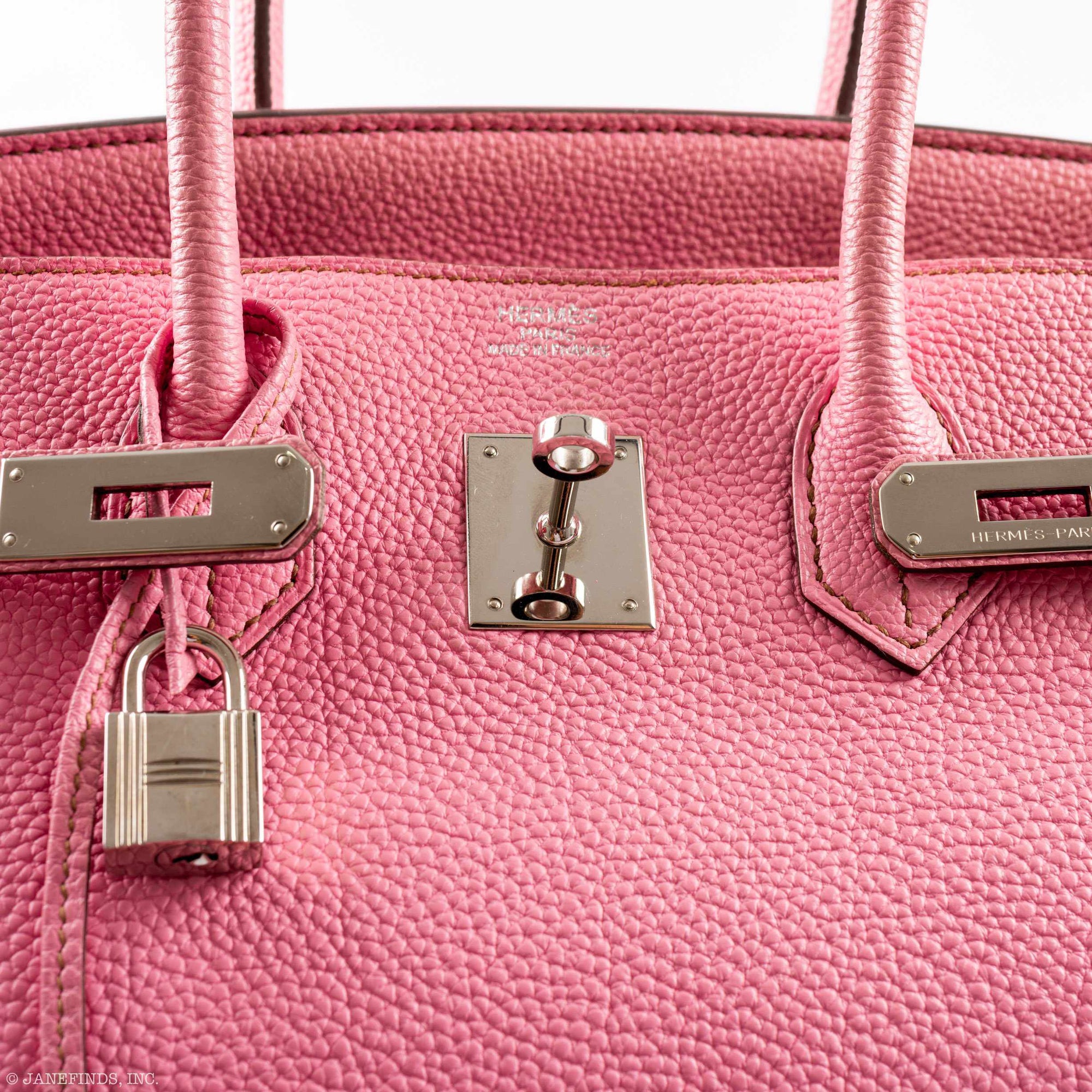 Hermès Birkin 35 Bubblegum 5P Pink Palladium Hardware