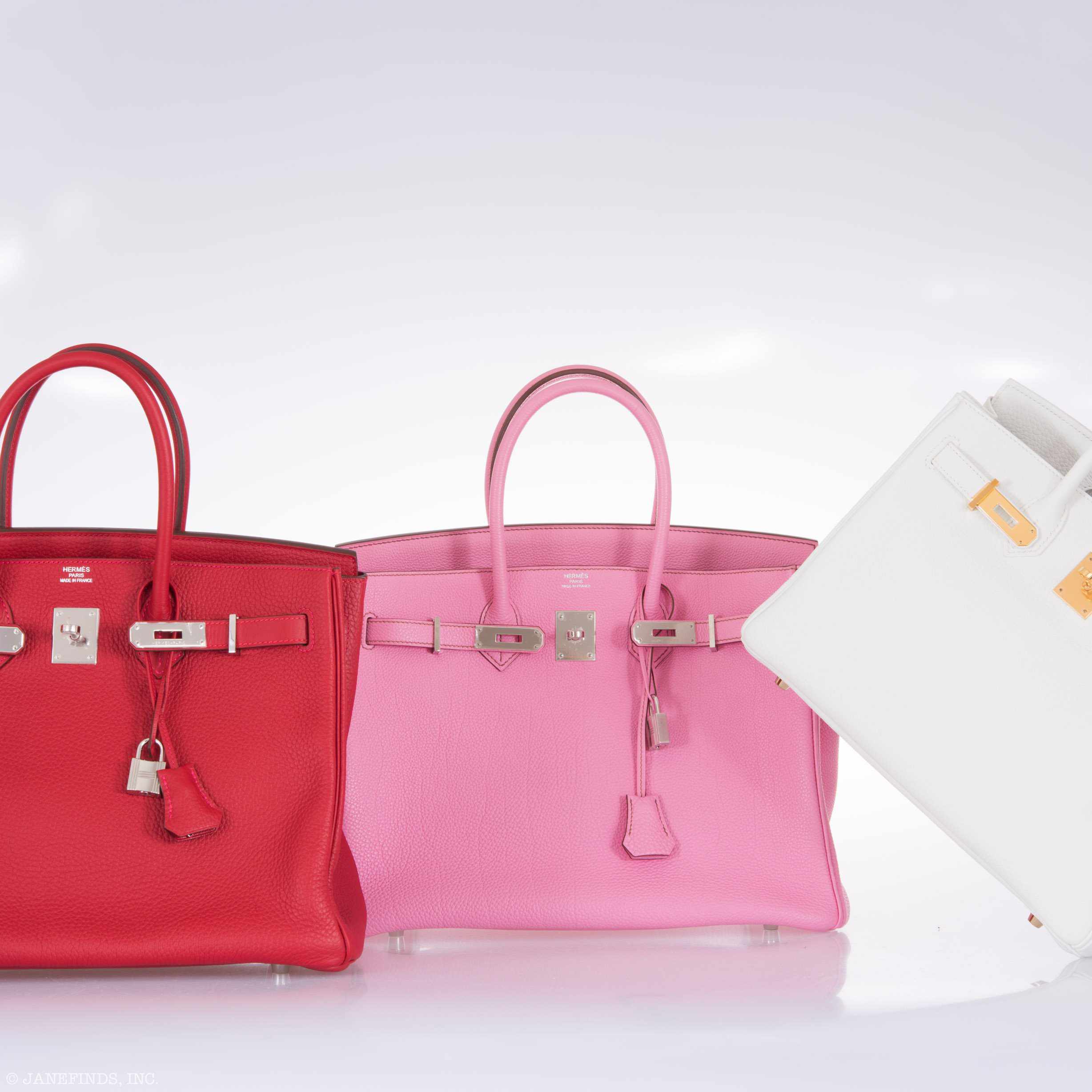 Hermès Birkin 35 Bubblegum 5P Pink Palladium Hardware