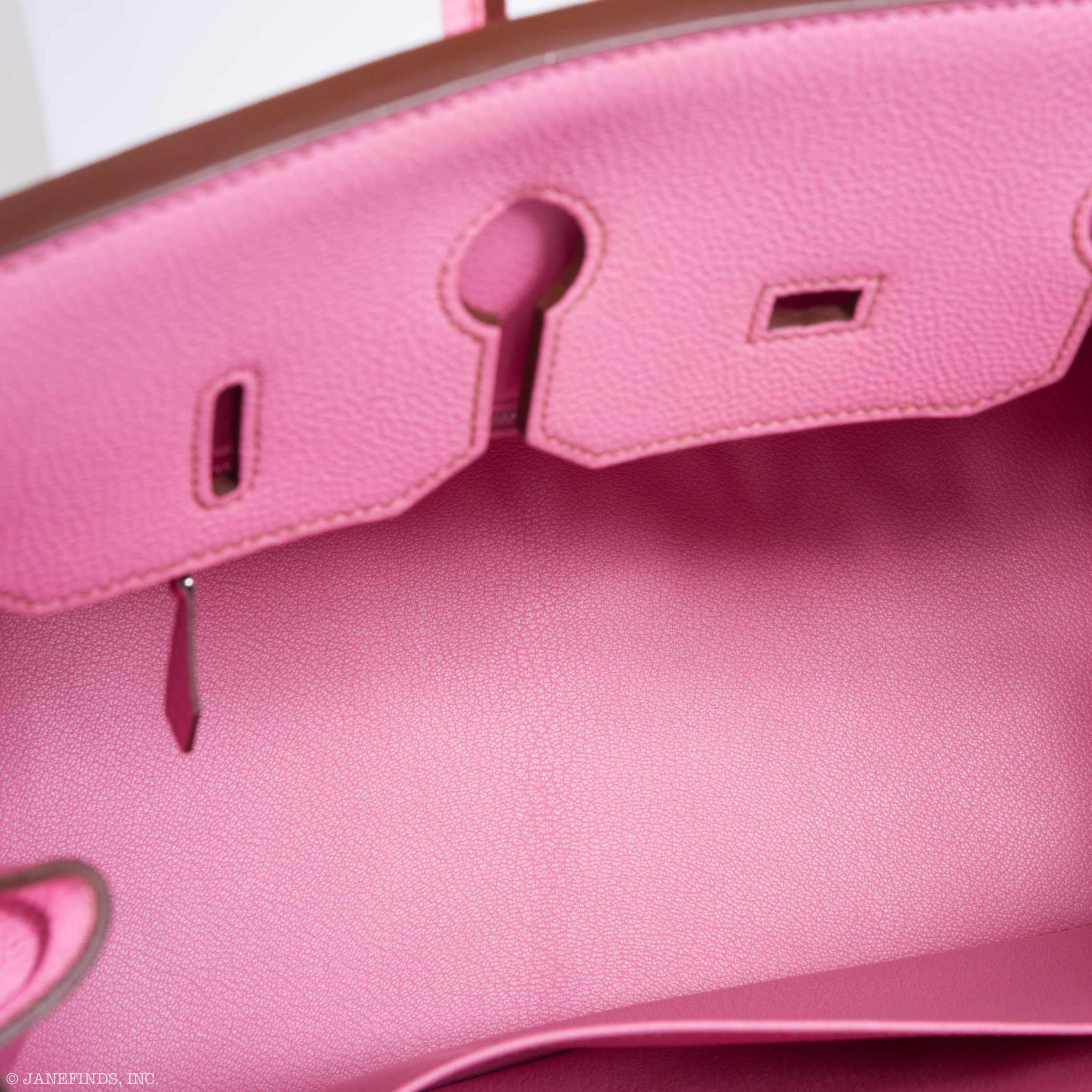 Hermès Birkin 35 Bubblegum 5P Pink Palladium Hardware