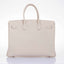 Hermès Birkin 35 Craie Epsom Palladium Hardware