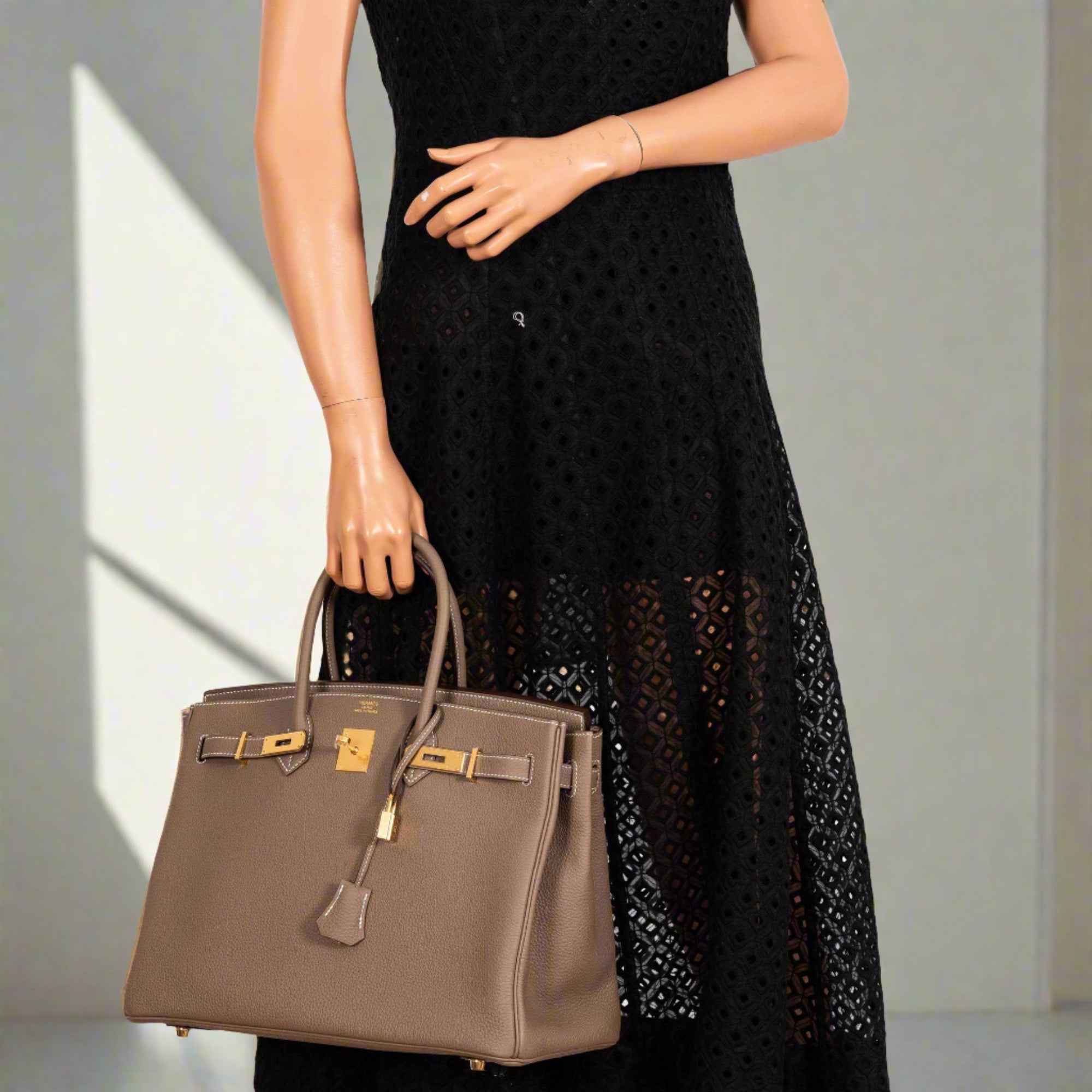 Hermès Birkin 35 Etoupe Togo Gold Hardware