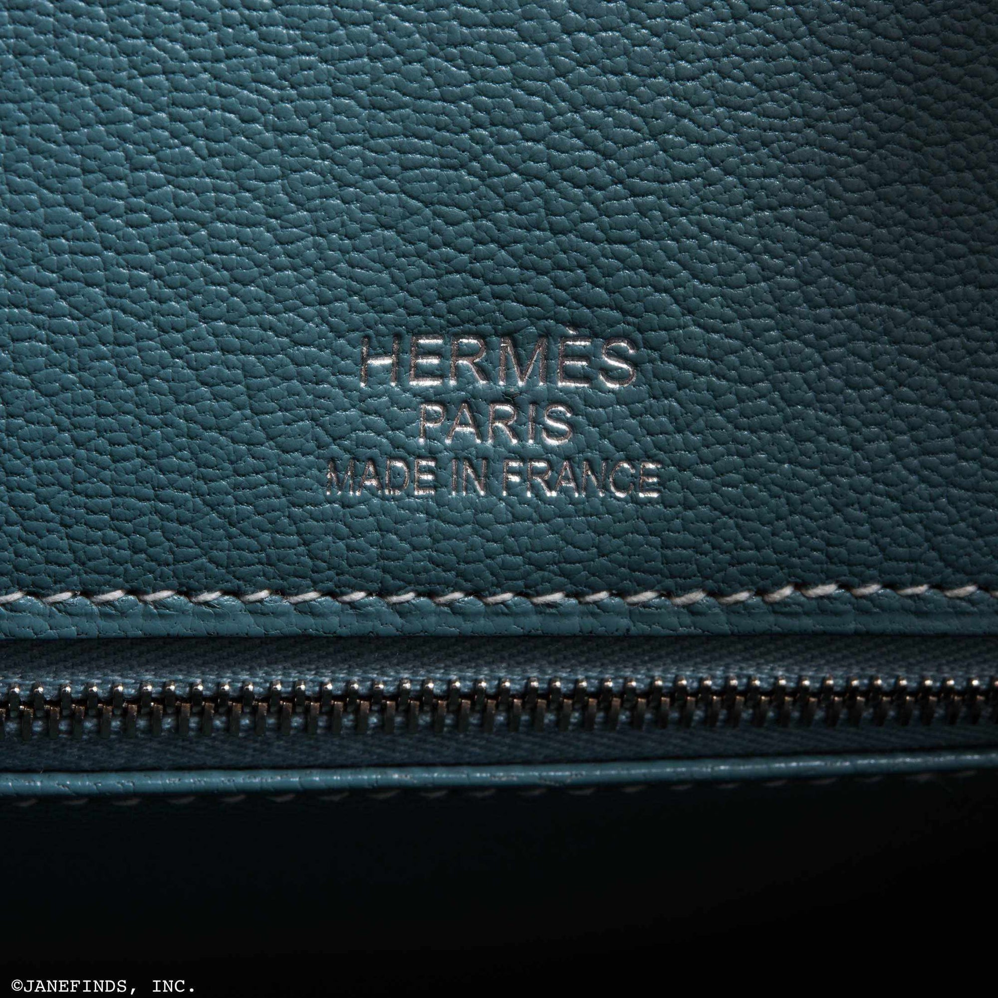 Hermès Birkin 35 "Ghillies" Limited Edition Turquoise & Ciel Evergrain, Swift & Veau Doblis Suede