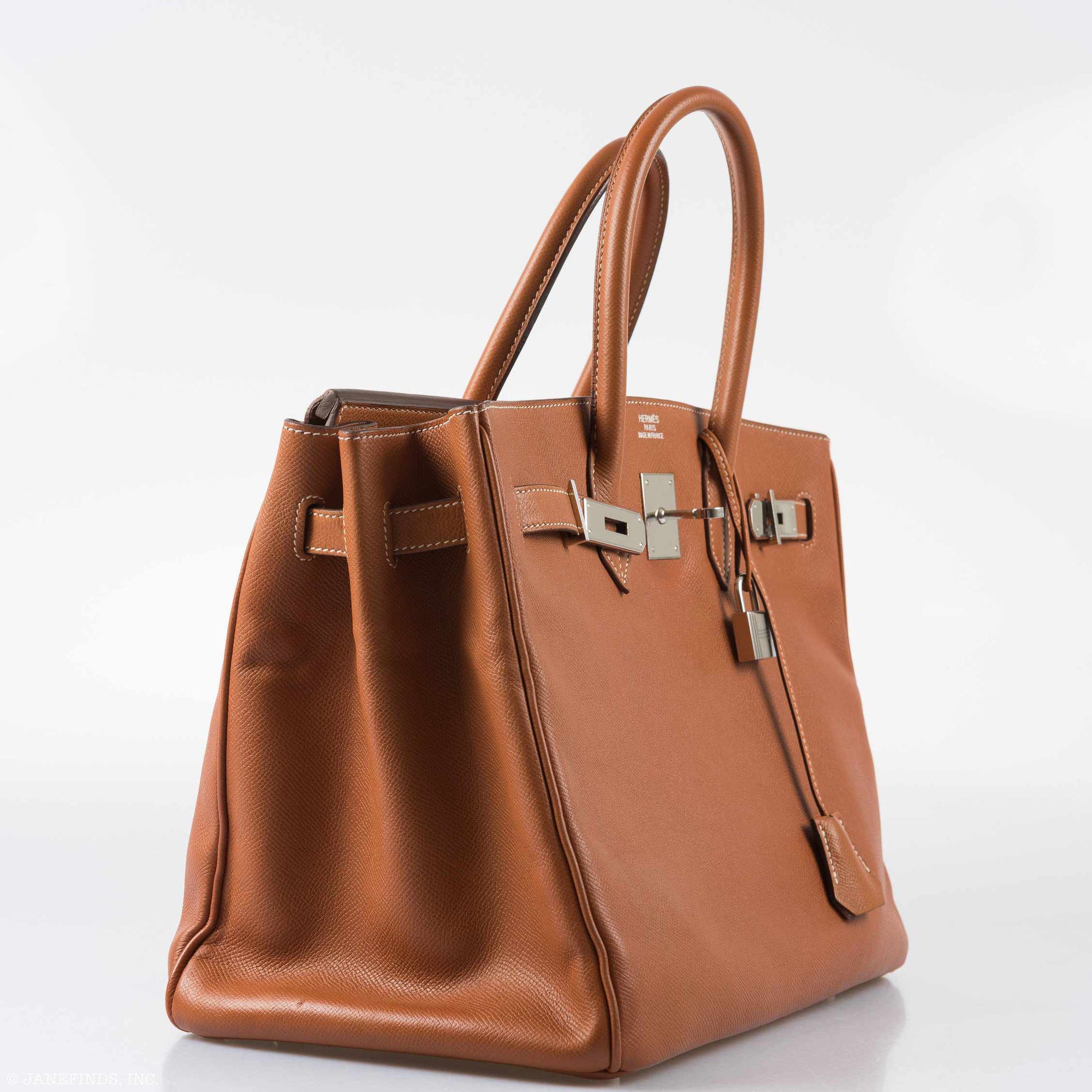 Hermès Birkin 35 Gold Epsom Palladium Hardware