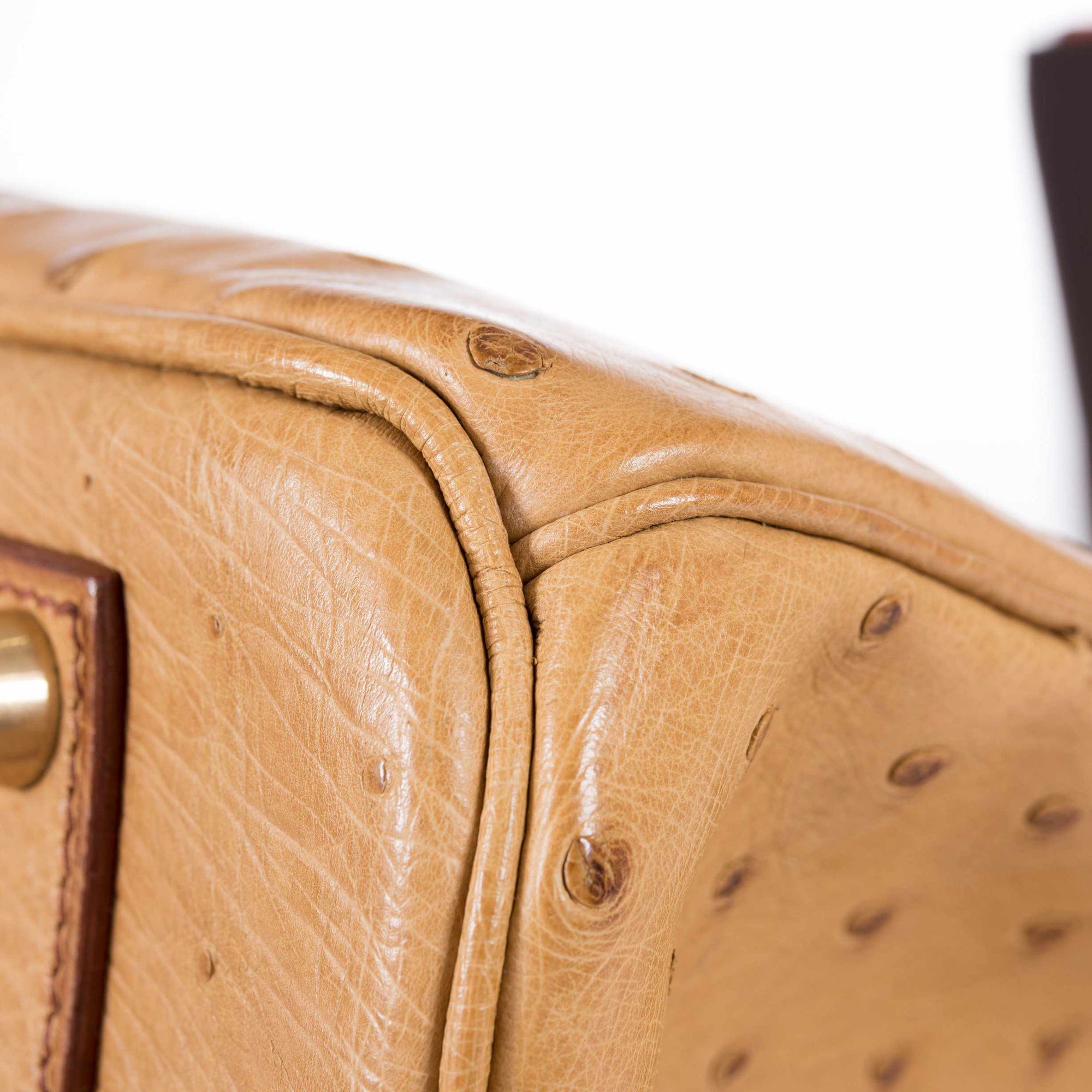 Hermès Birkin 35 Gold Ostrich Gold Hardware