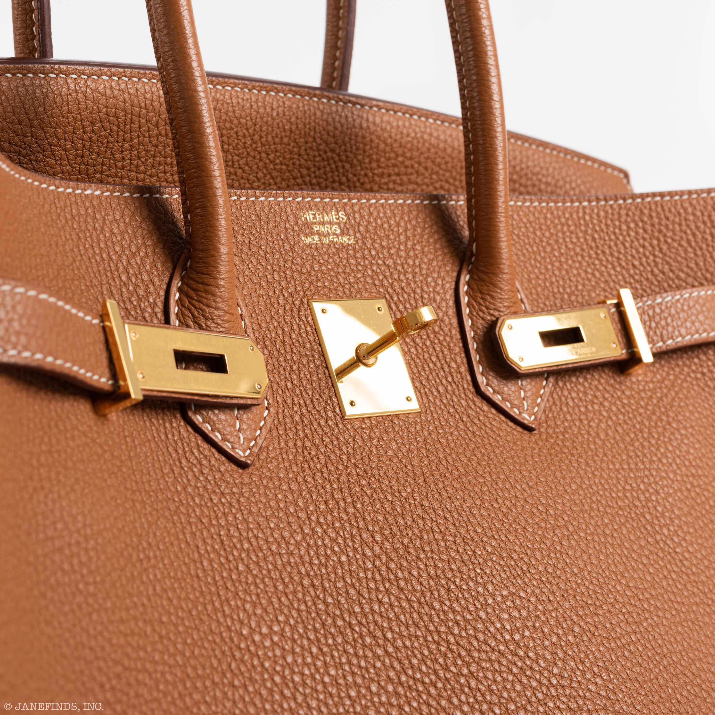 Hermès Birkin 35 Gold Togo Gold Hardware - 2010