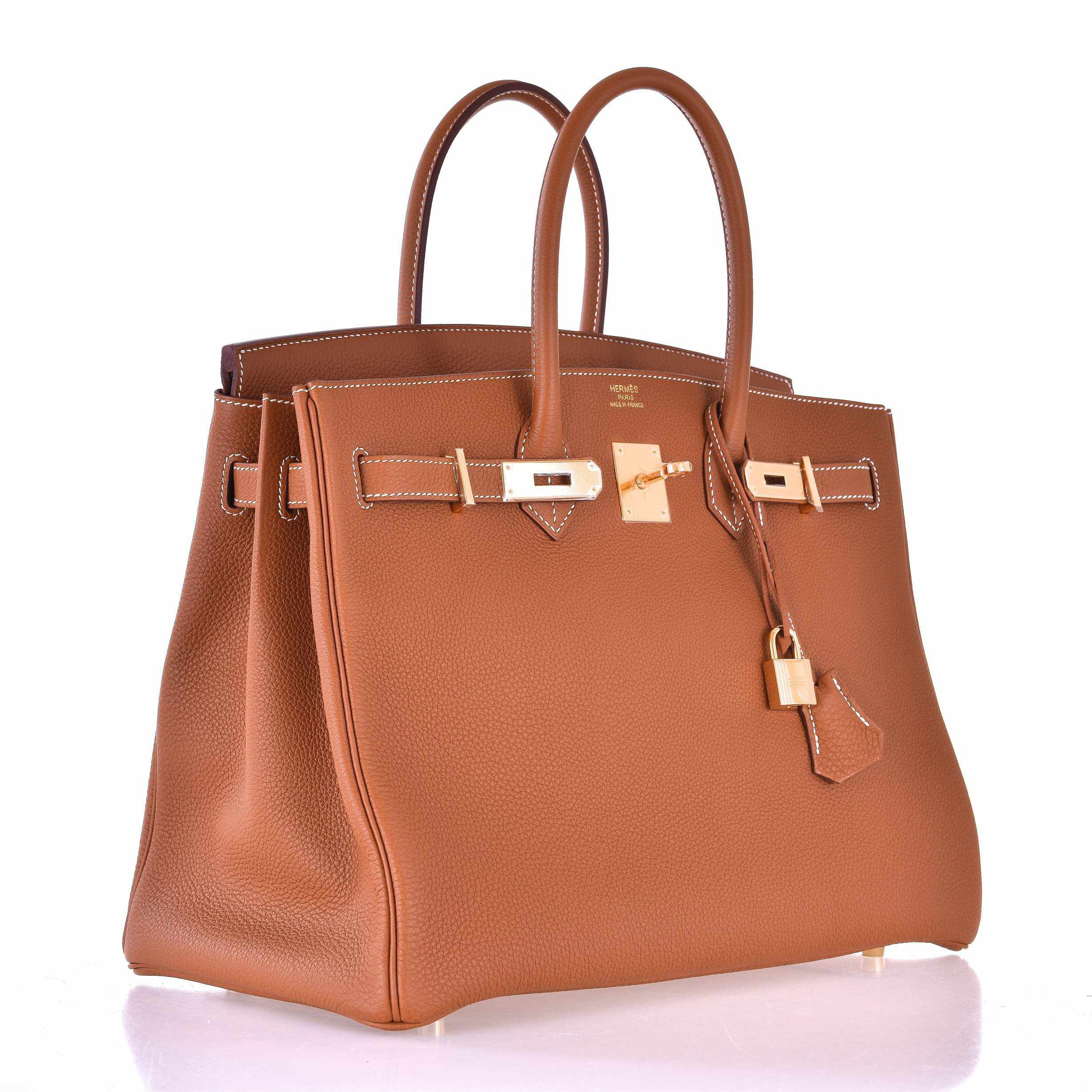 Hermès Birkin 35 Gold Togo Gold Hardware