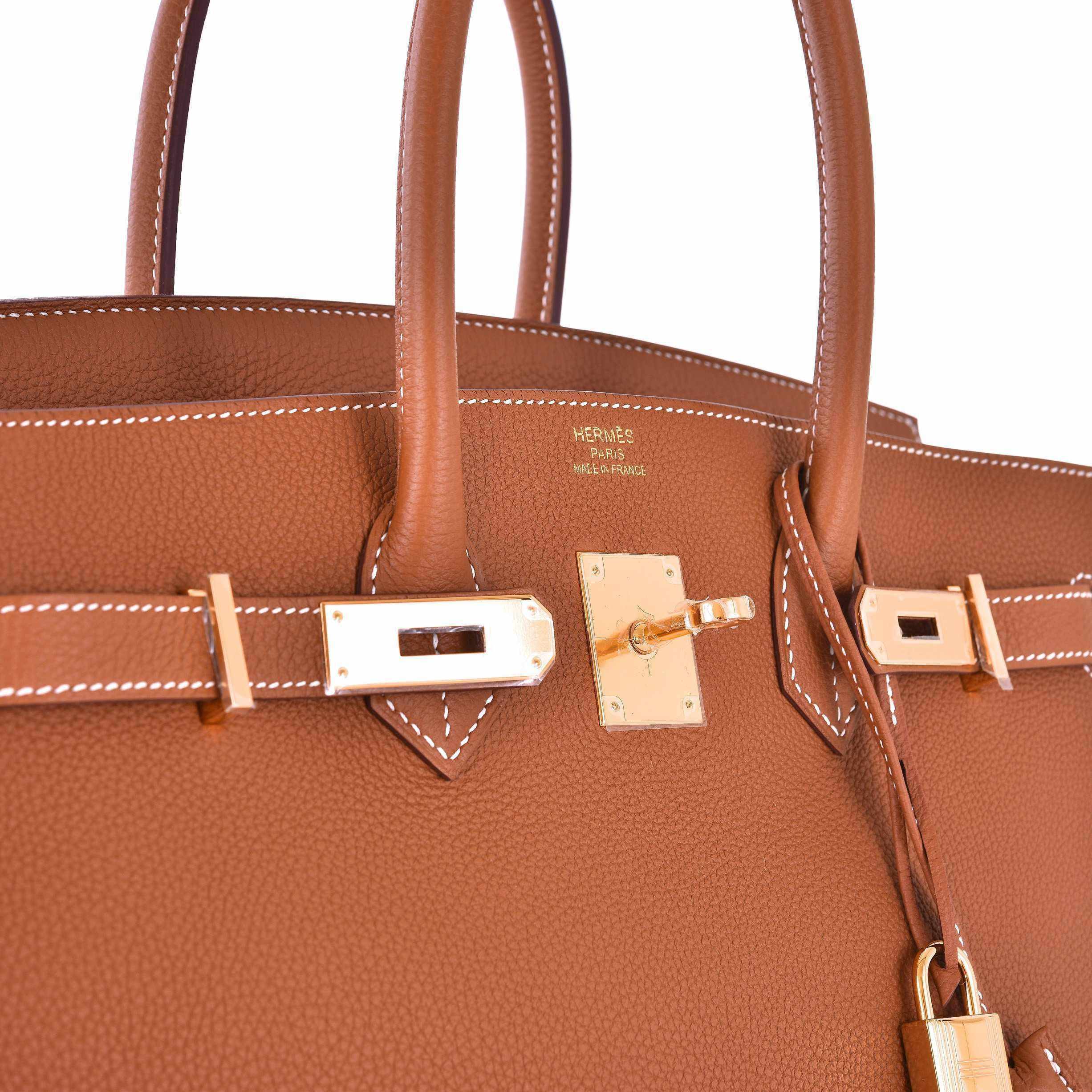 Hermès Birkin 35 Gold Togo Gold Hardware