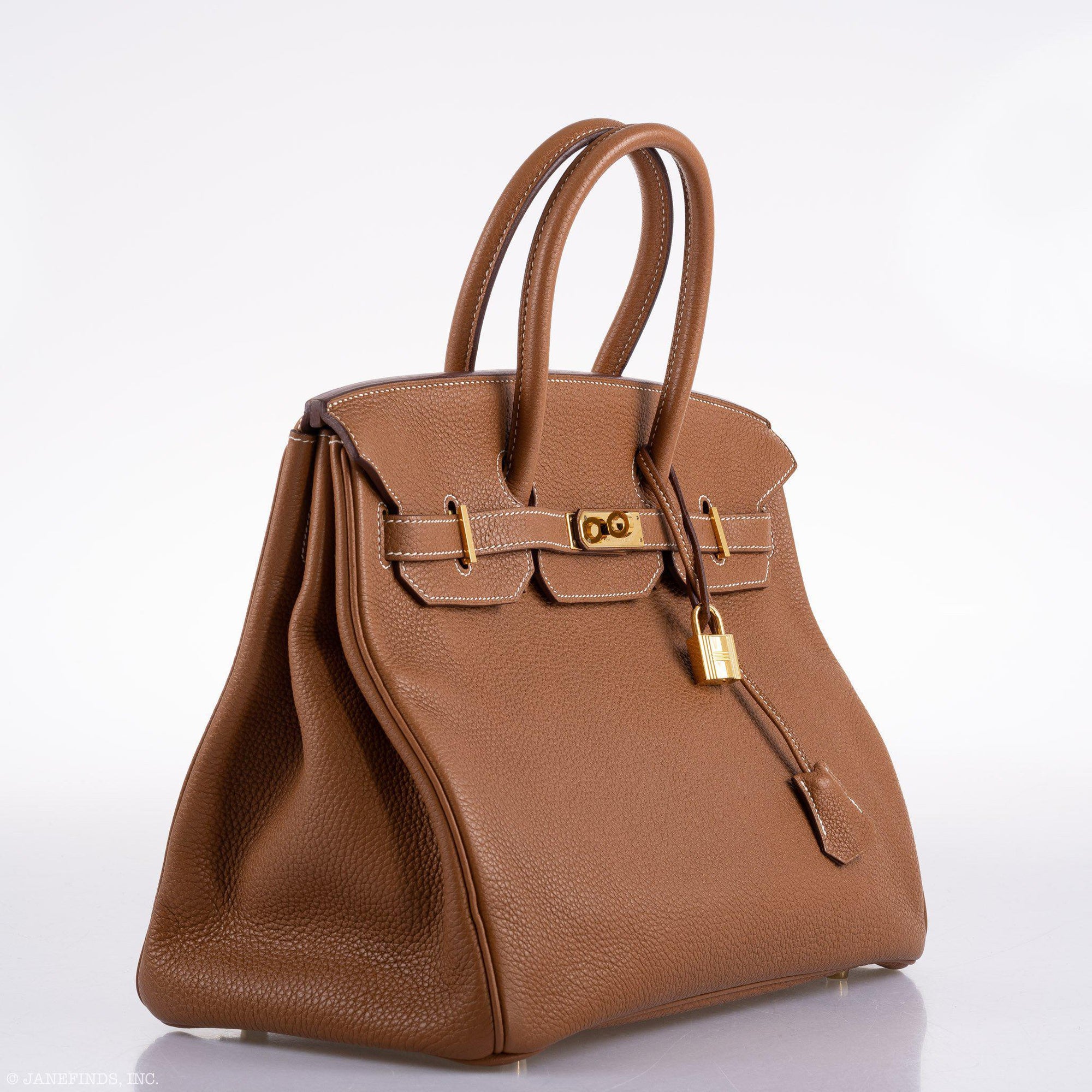 Hermès Birkin 35 Gold Togo Gold Hardware - Square O
