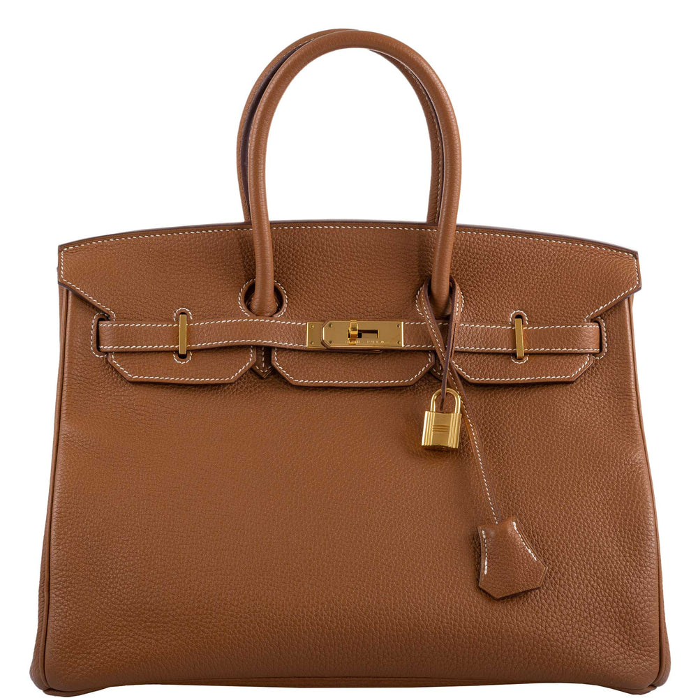 Hermès Birkin 35 Gold Togo Gold Hardware - Square O